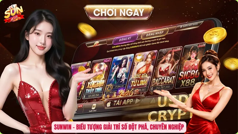 Sunwin – Biểu tượng giải trí số đột phá, chuyên nghiệp